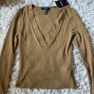 Forever 21 vneck long sleeve